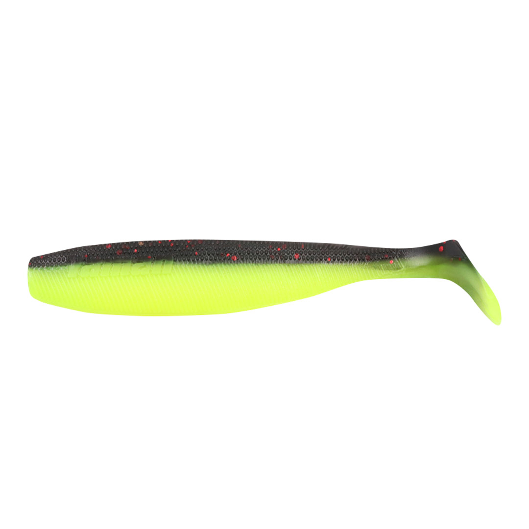 Виброхвост YAMAN PRO Sharky Shad, р.4,5 inch, цвет #10 - Green pepper (уп 5 шт.)